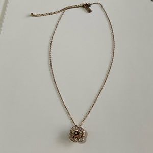 Kate Spade Rose Gold Rose Necklace